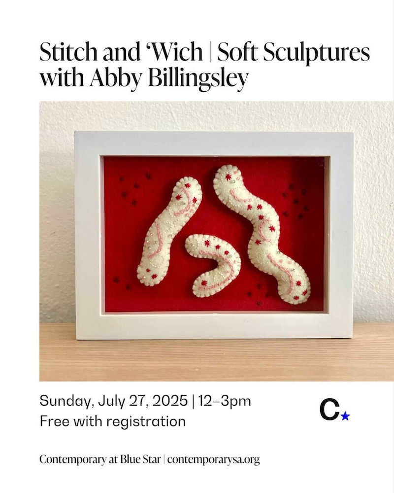 Stich and ‘Wich | Soft Sculptures with Abby Billingsley