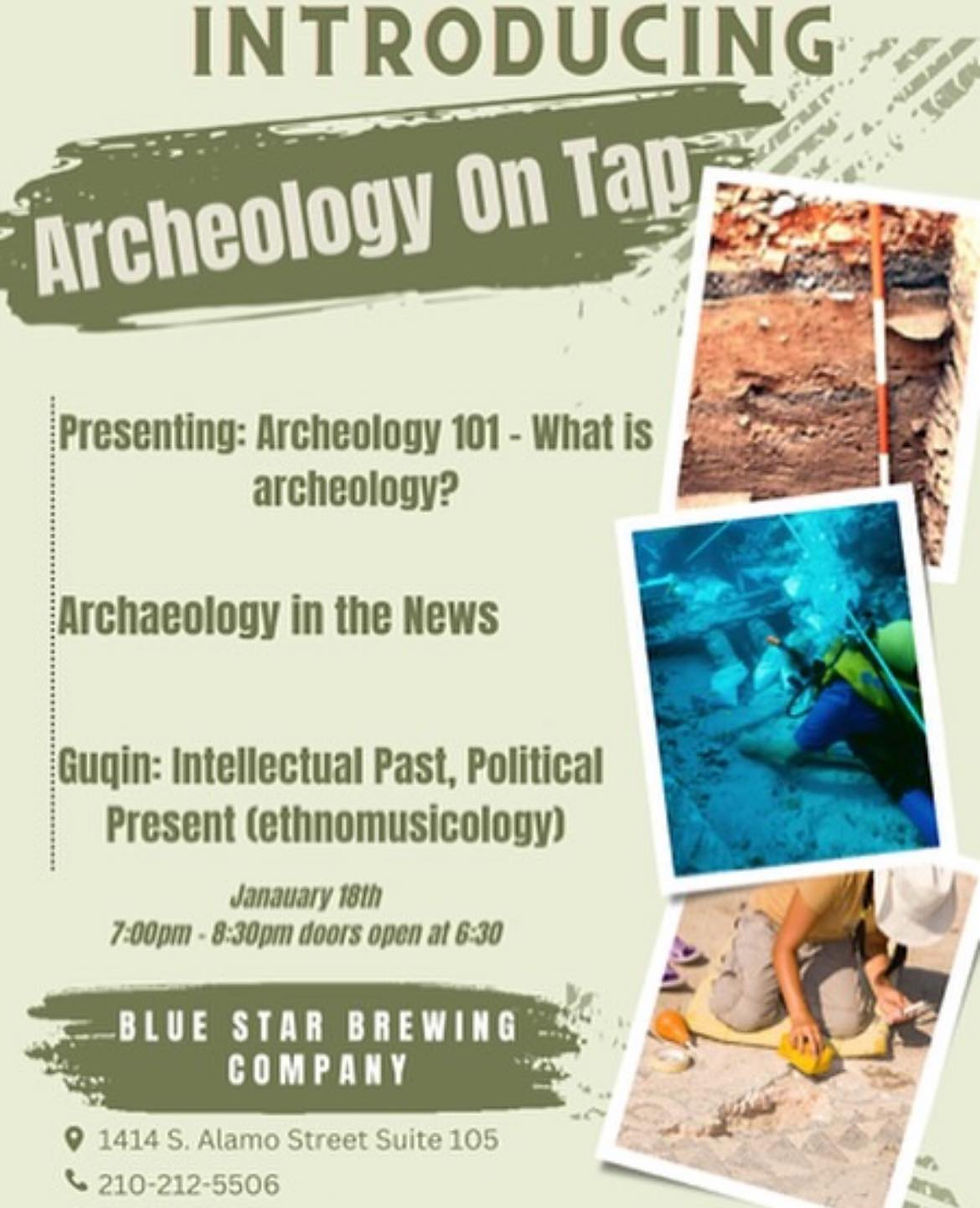 Archeology on Tap 
