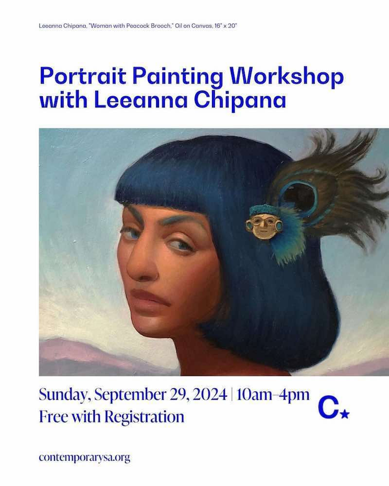 Portrait Painting Workshop with Leeanna Chipana