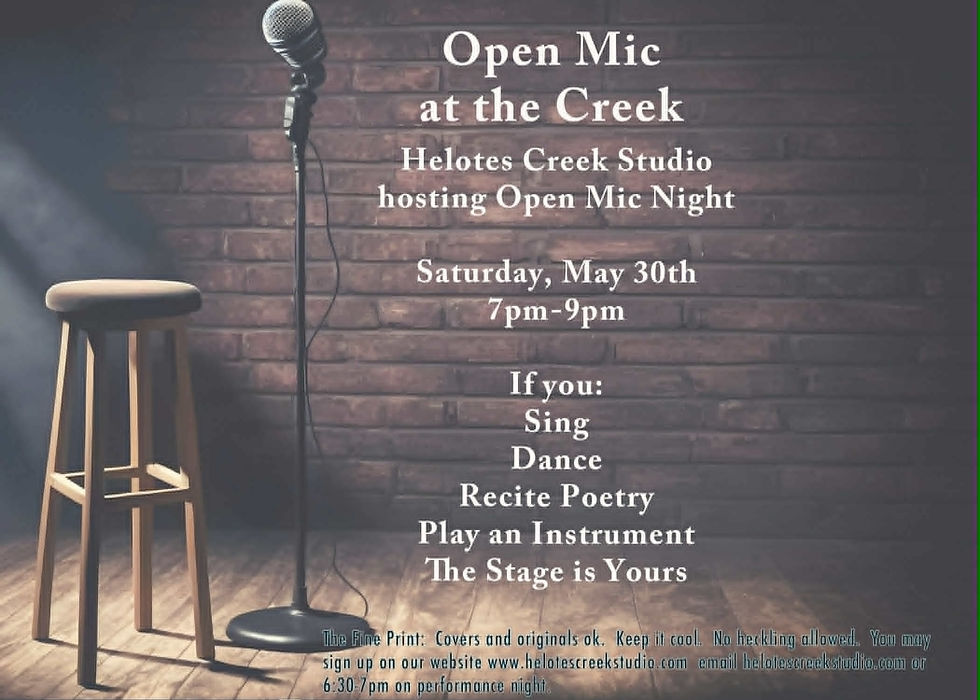 Open Mic at The Creek