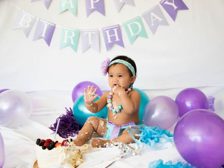 First Birthday Cake Smash! | Concord First Birthday Photographer