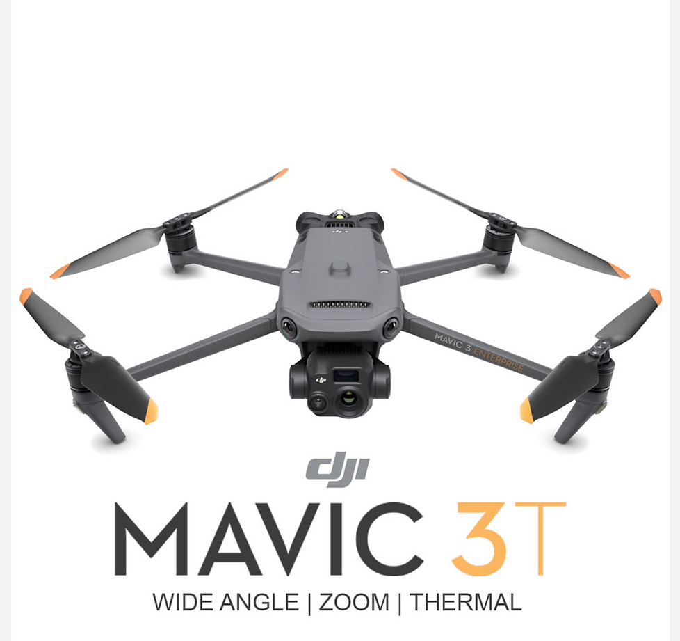 DJI Mavic 3T thermal drone used for roof and elevated visual access when appropriate.