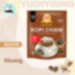 Kluang instant premix Coffee Kopi Cham 居鑾咖啡即溶鴛鴦 - 鴛鴦粉，即飲鴛鴦，yuen yeung powder