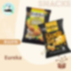 Eureka popcorn 爆谷（芝士 cheese / 鹹蛋黃 salted egg）- 非基因改造玉米粒、不含添加劑