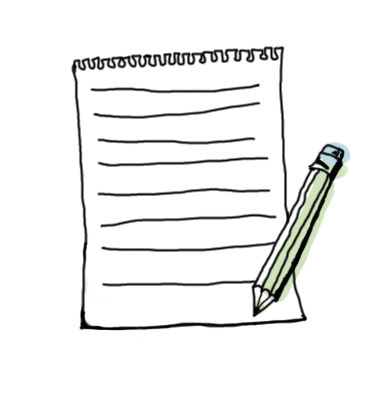 Notebook and Pen