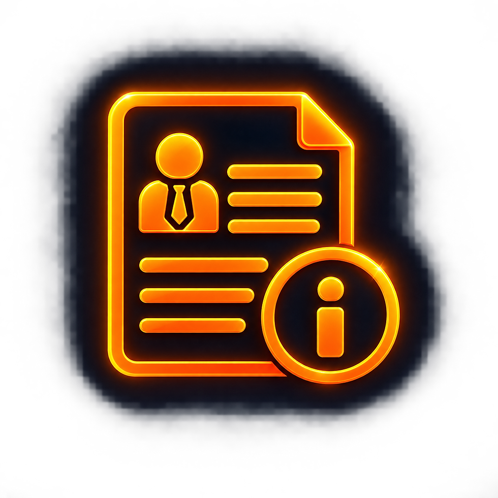 Neon Business Information Document Icon.png