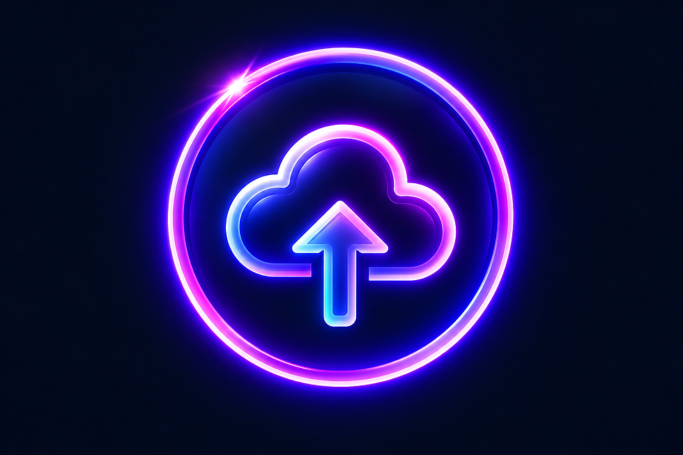 Neon Cloud Upload Icon.png