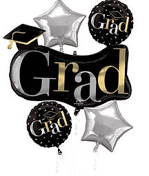 Class Dismissed Grad Balloon Bouquet, 5-pc.jpg