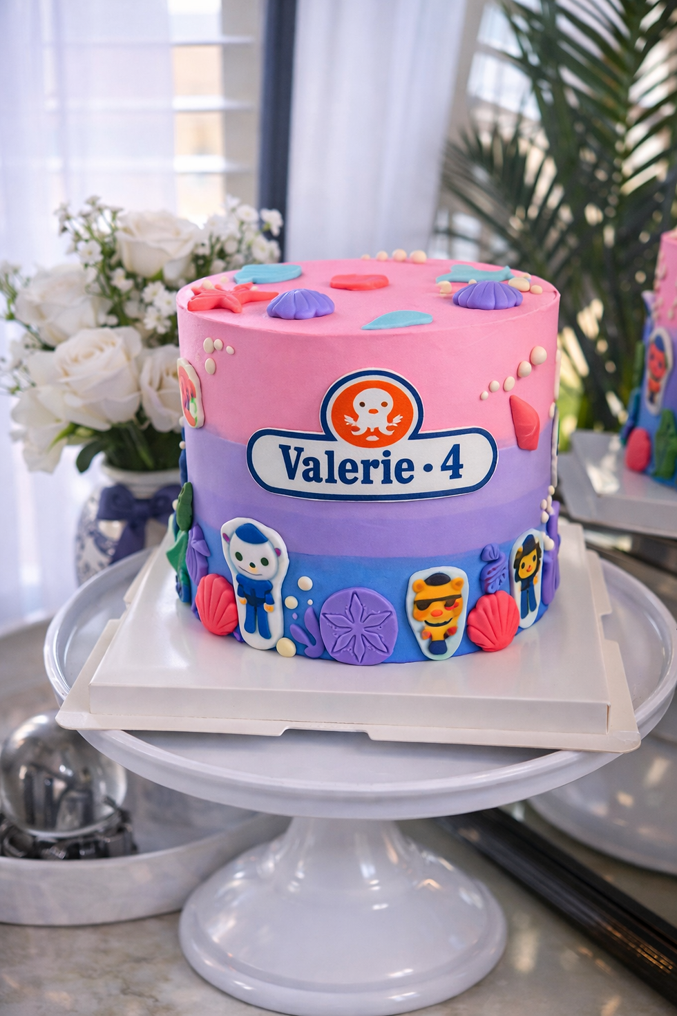 Octonauts themed cake for Valerie's 4th birthday