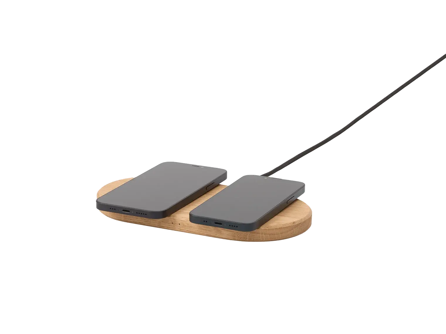 Oakywood - Dual Slim Charging Pad Eiche
