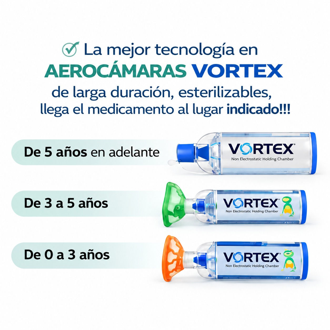 Aerocámara VORTEX