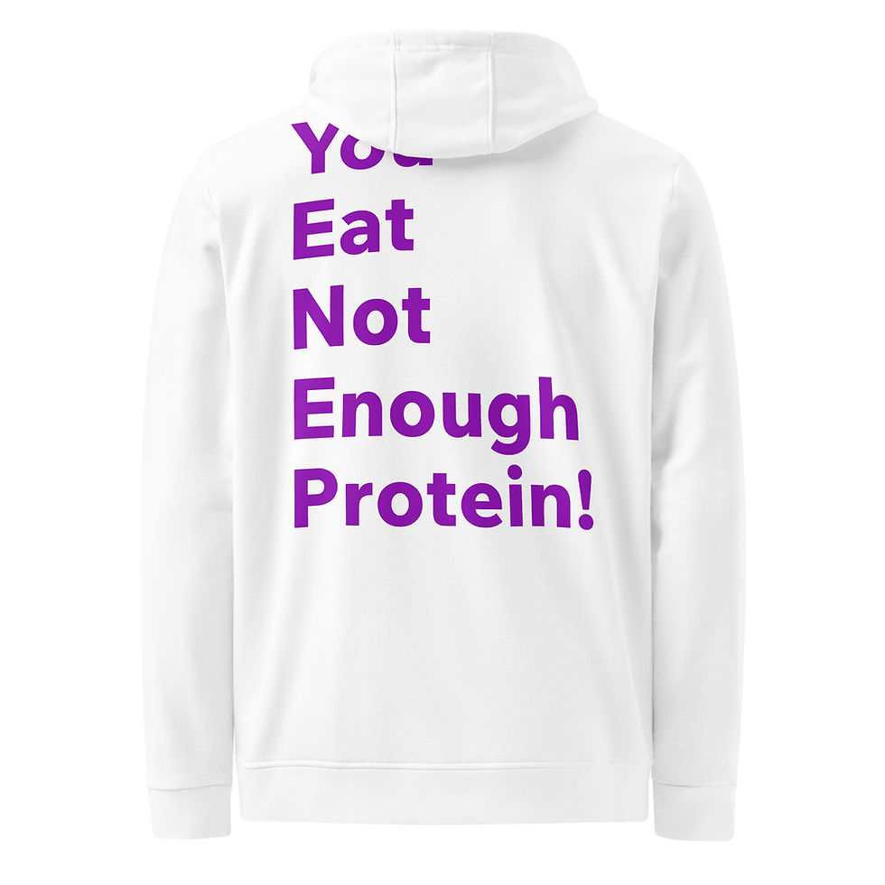 Thumbnail: White Adidas Hoodie – "One Gram per Kilogram" Edition