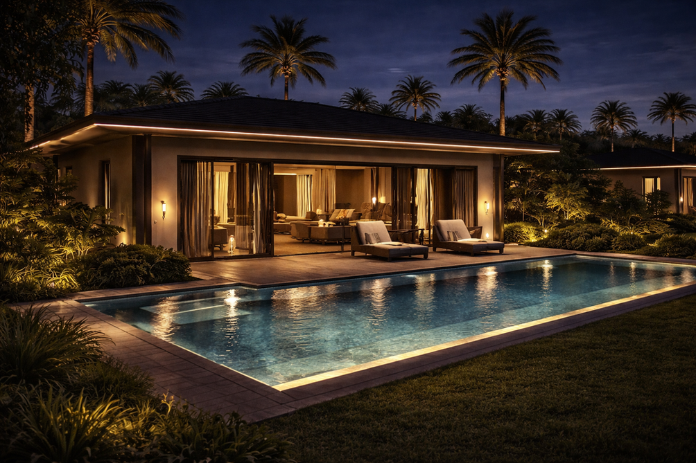 Projektfoto Ferienbungalow mit Pool