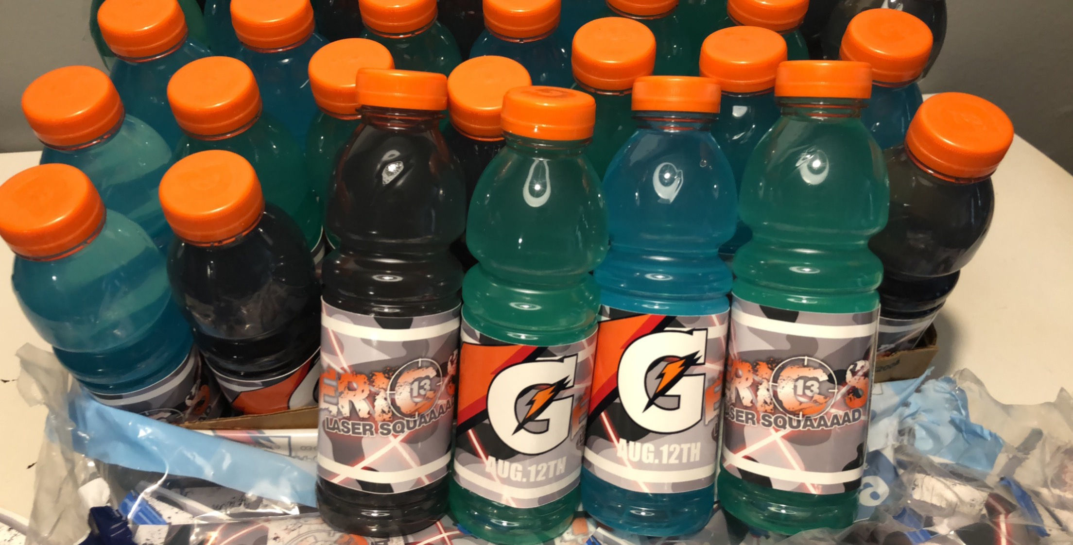 Gatorade Labels
