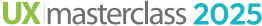 UX Masterclass 2025 logo