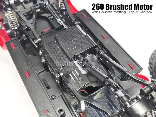 Thumbnail: 1:16 4WD R/C Crawler (red, blue, white) C64-1