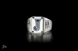 J Joker ring
