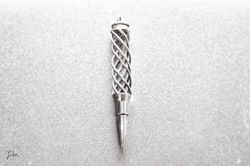 empty bullet pendant