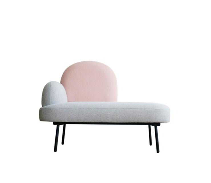Thumbnail: Mini Sofa Clothing Store Nail Salon Sofa Negotiation Sofa Single Sofa