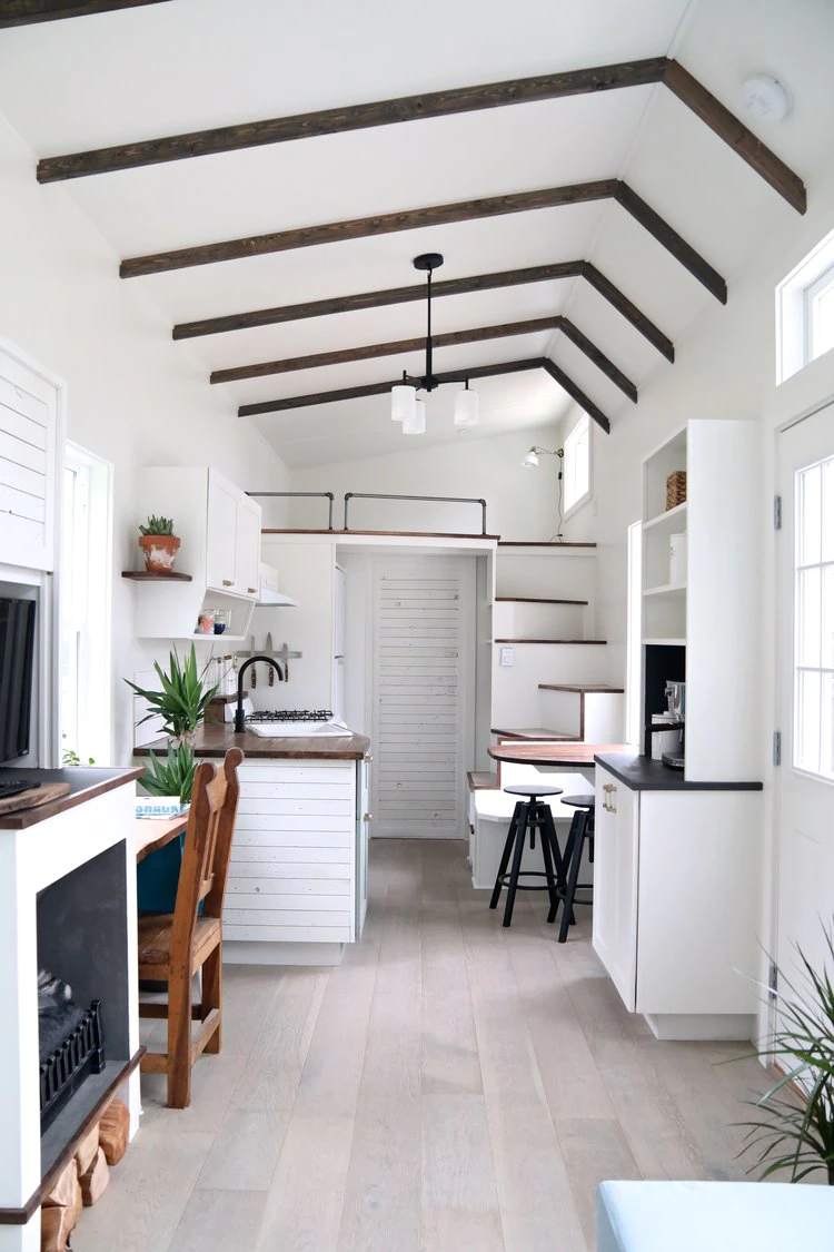 Thumbnail: White Trailer Tiny House