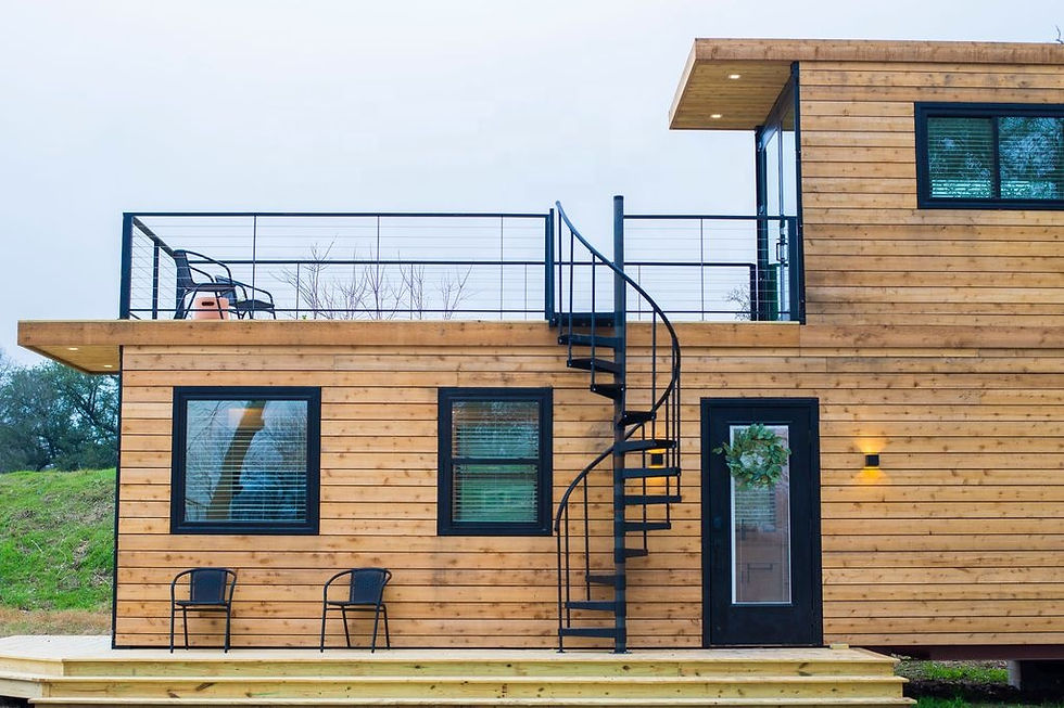 Thumbnail: Tiny modular home Portable prefab foldable container