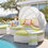 Thumbnail: New design outdoor swimming pool beach leisure rattan chair sofa bed rattan day