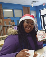 Leah-Ann Tshiunza lors de la Guignolée