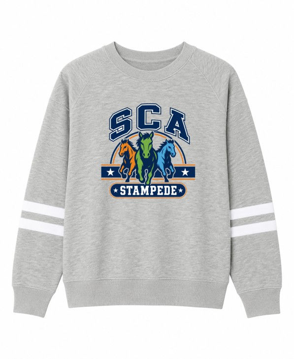 Stampede Bar Boxy Crewneck Sweatshirt