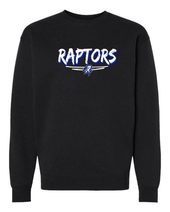 Handwritten Raptors Crewneck Sweatshirt