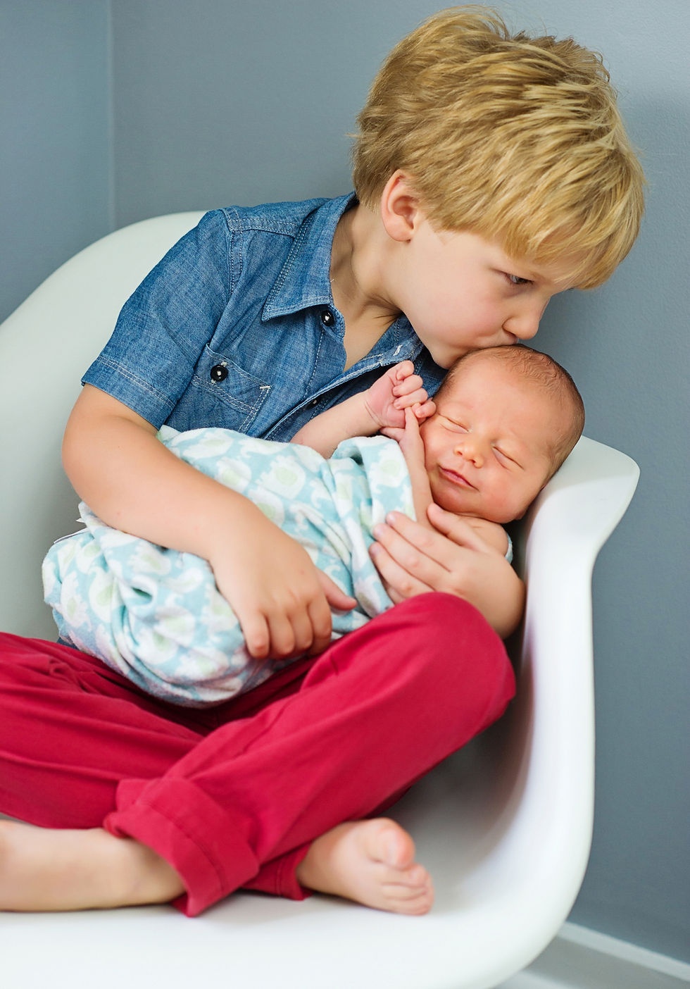 Newborn Tiny and little man