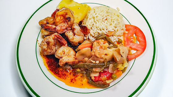 SHRIMP SANTORINI