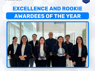 Excellence and Rookie Awardees of the Year