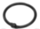 Single Black Bell Cart Ring