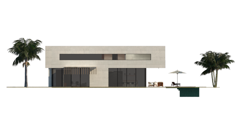 Elevação Lateral E