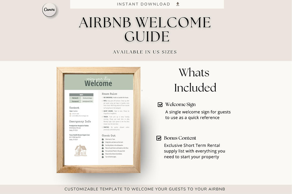 Welcome Guide | The Cottage