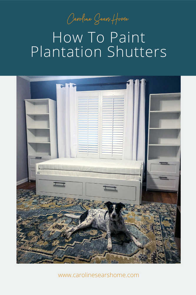 How to Paint Plantation Shutters