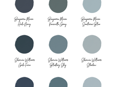 Best Blue Cabinet Paint Color