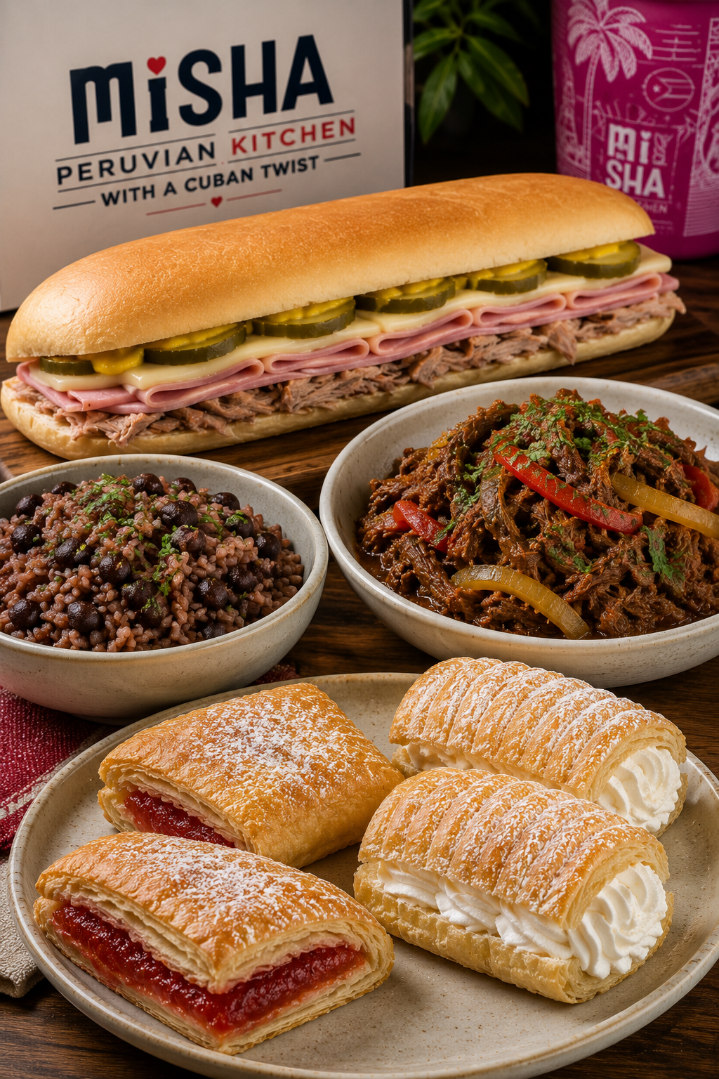 cuban sandwich MiSha Peruvian Kitchen