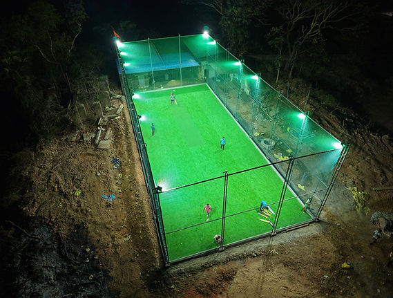 Cricket Turf Construction in Ponduru _ This is Ponduru Project Picture