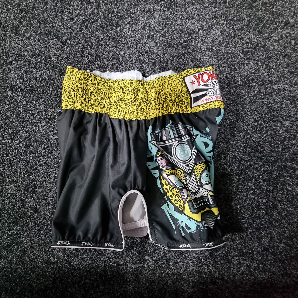 Thumbnail: Yokkao Carbon Fit Shorts Apex Leopard
