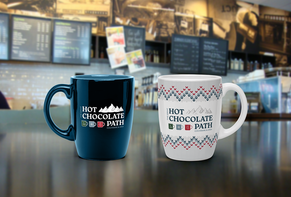 The Great Hot Chocolate Trail, Cochrane & Area Mugs