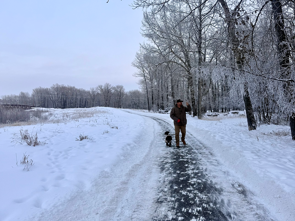 Explore the trails in Okotoks, AB like Heritage Parkway