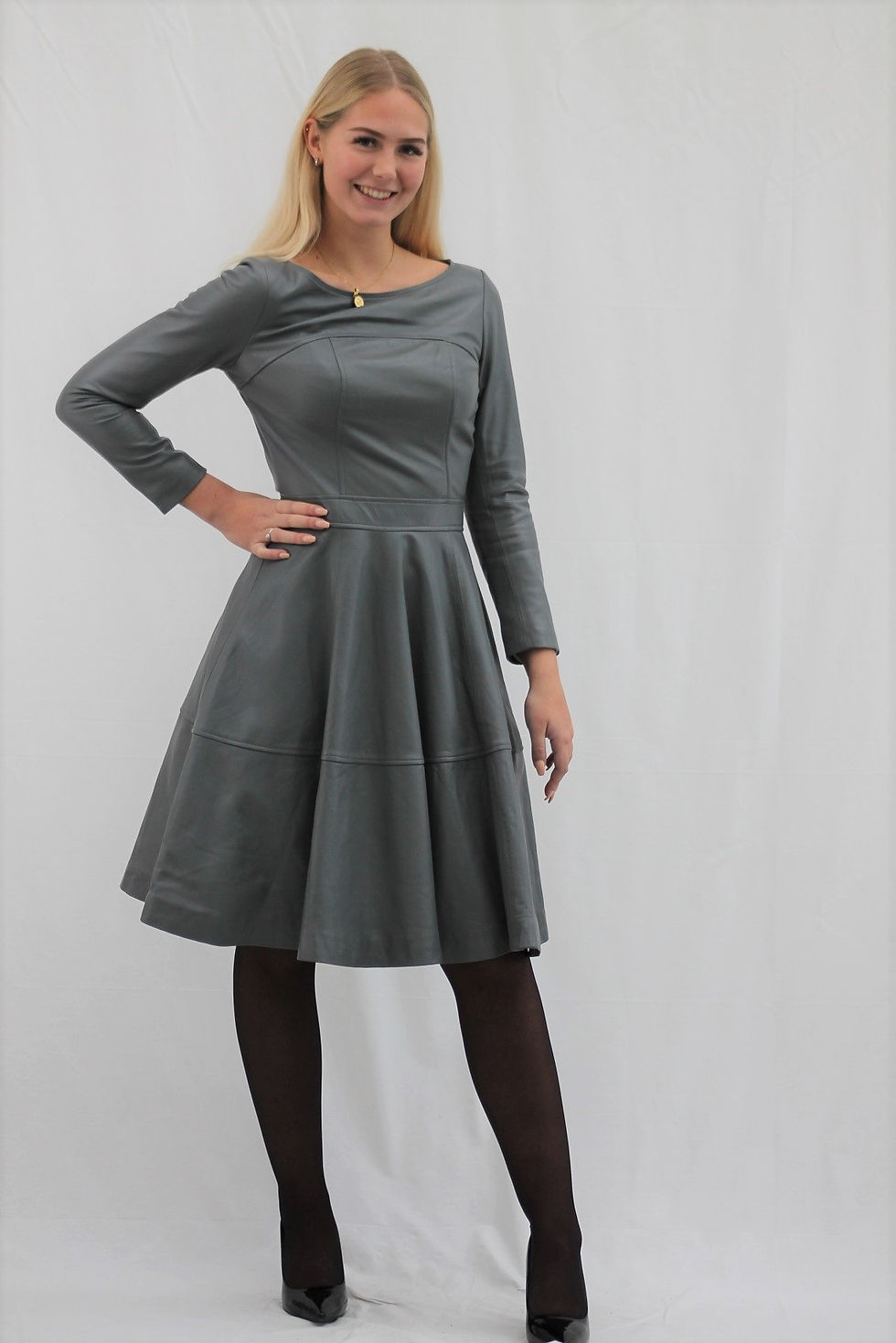 Thumbnail: Leather Dress for Women Premium Design