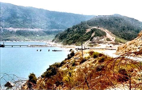 The view southward