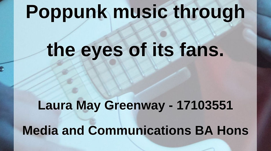 Pop punk music through the eyes of its fans.