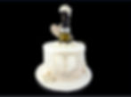 Prosecco and Peom Cake by BBKakes
