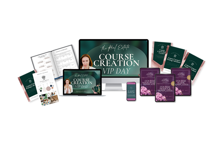 Course Creation VIP Day package