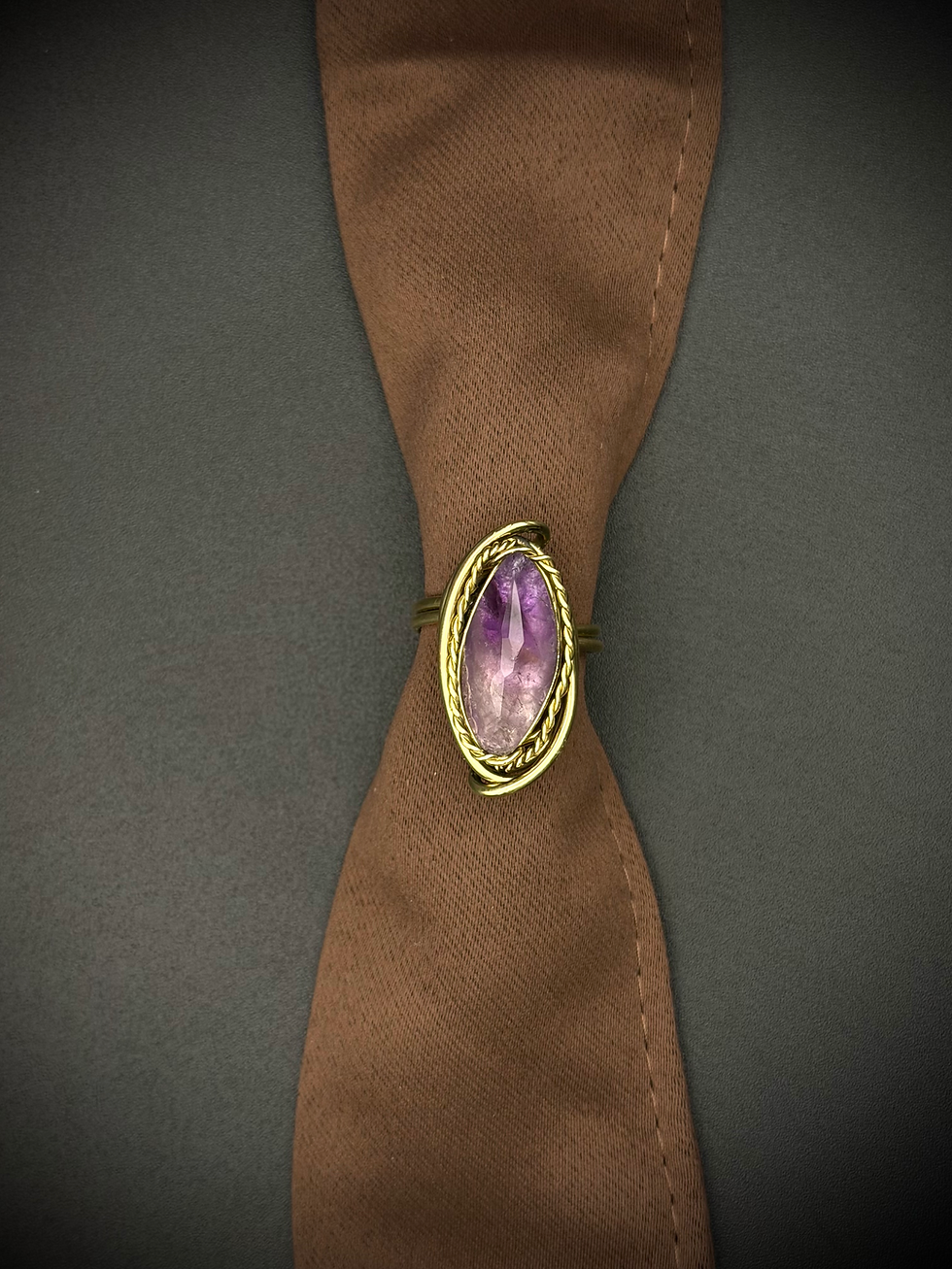 Miniatura: ““ANILLO CRISÁLIDA” de Amatista - Marquesa