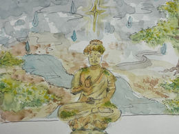 Pagodas of Boothill by Max Bleiweis