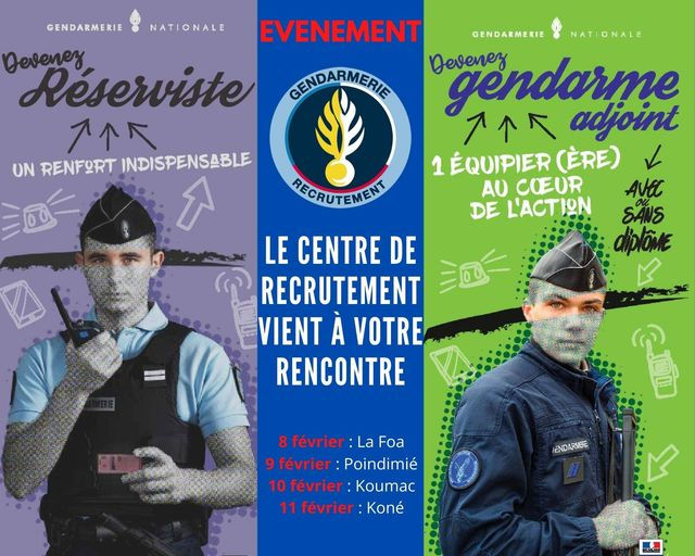 Gendarmerie Recrute Nc Recrutement - Gendarmerie Nationale